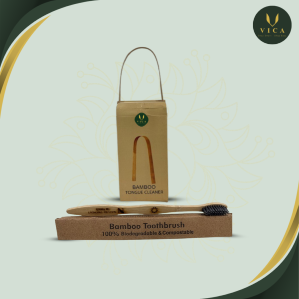 Bamboo Tongue Brush