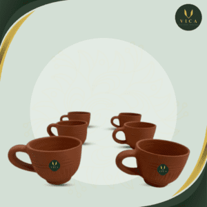 Clay Tea Cup 60ml (Set of 6)