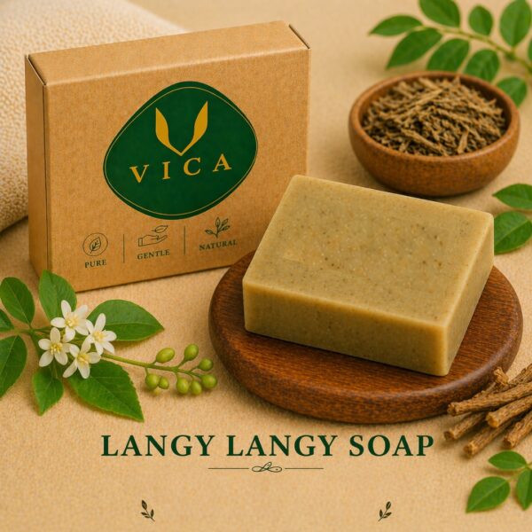 Vica Langy Langy Herbal Soap – Natural Skin Repair & Nourishing Bath Bar