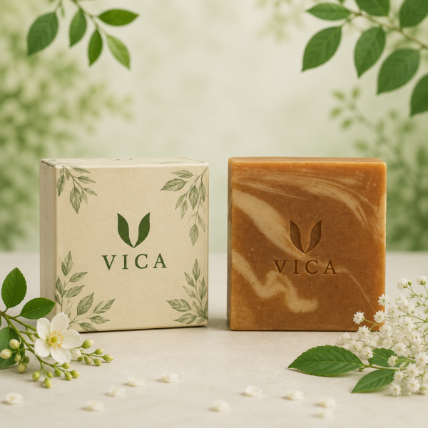 VICA Premium Handmade Papaya Soap – 120g